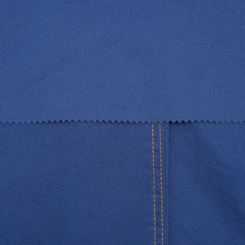 GS3023 hög stretch bomullspolyester stretch twill färgad trasa